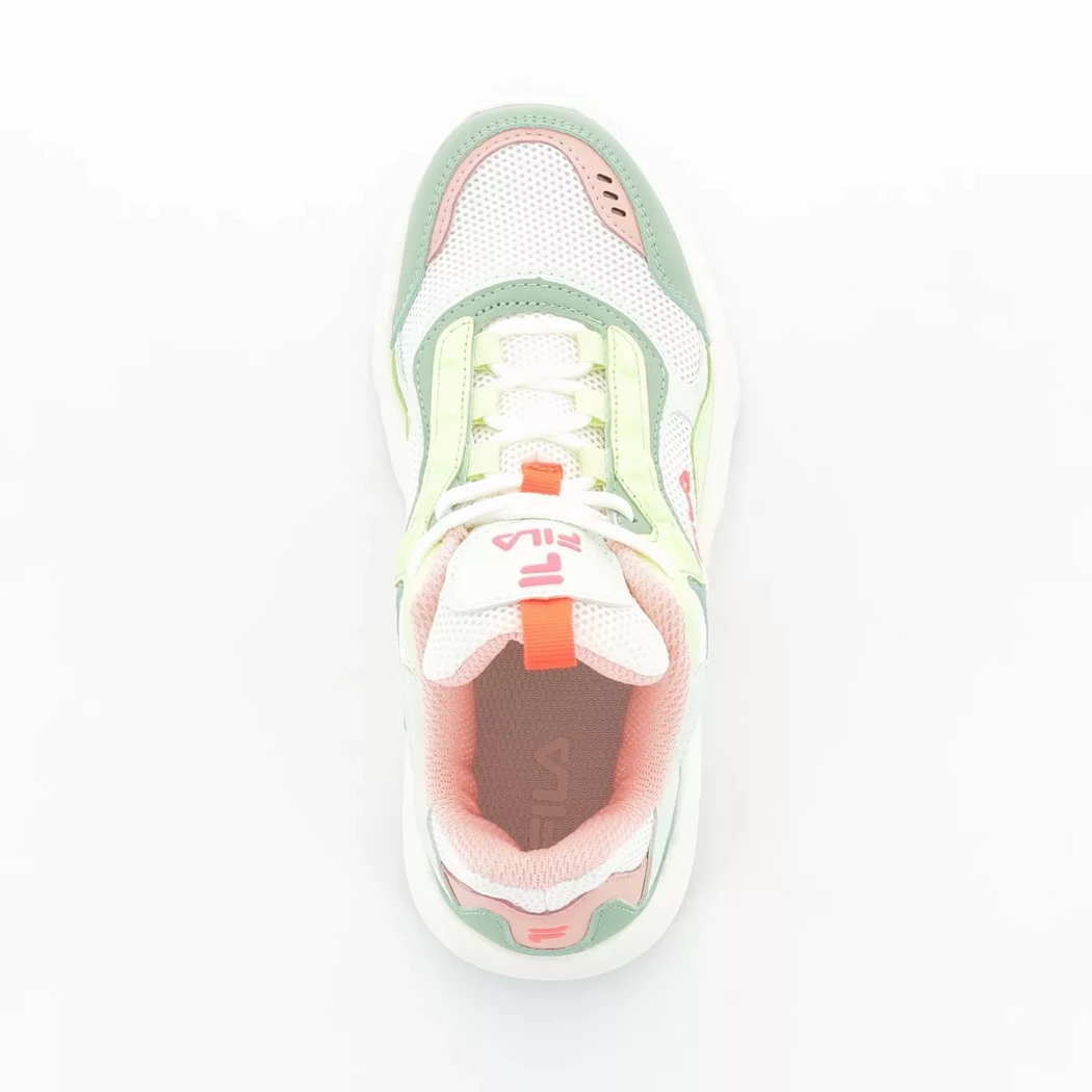 Image (6) de la chaussures Fila - Baskets Blanc en Textile