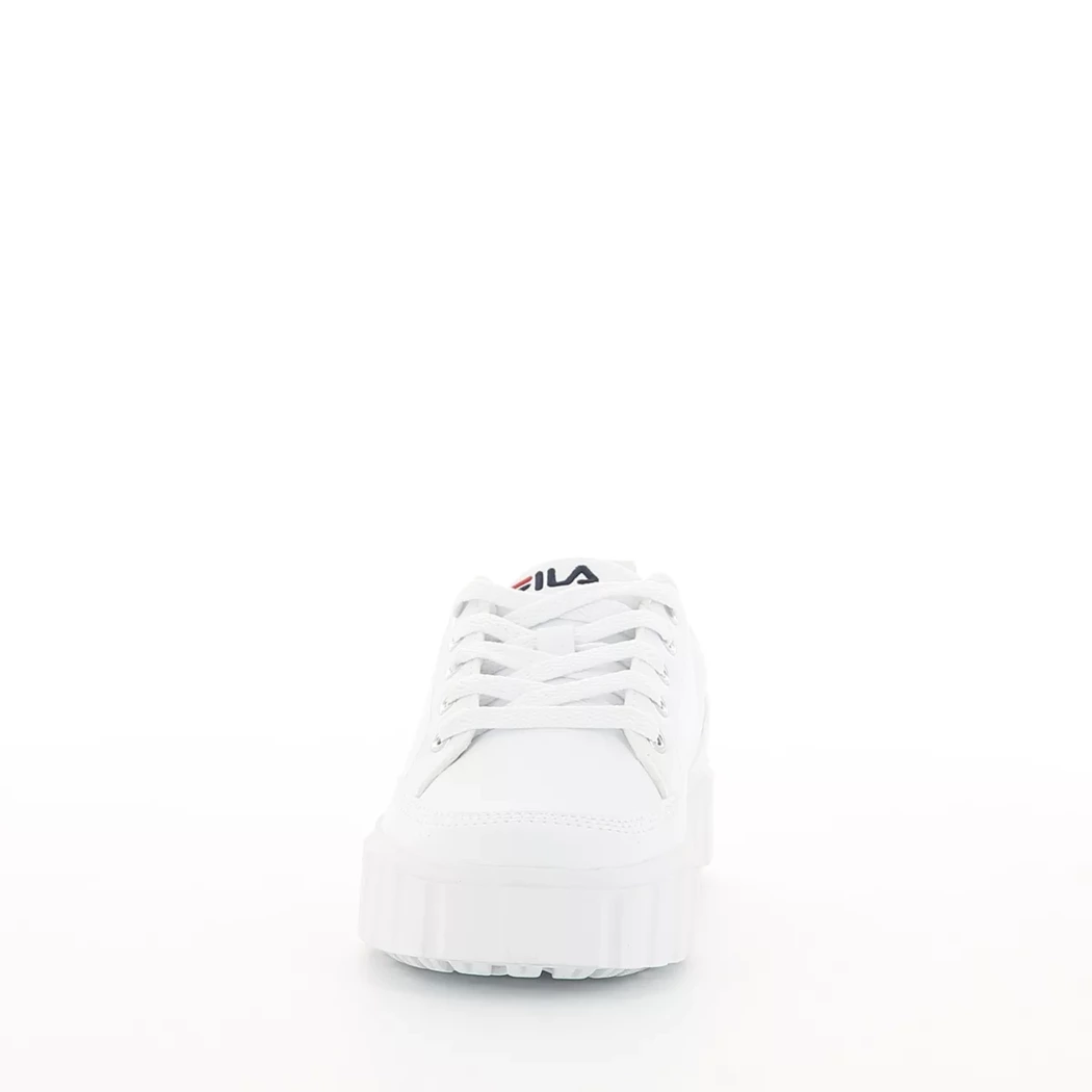 Image (5) de la chaussures Fila - Baskets Blanc en Cuir synthétique