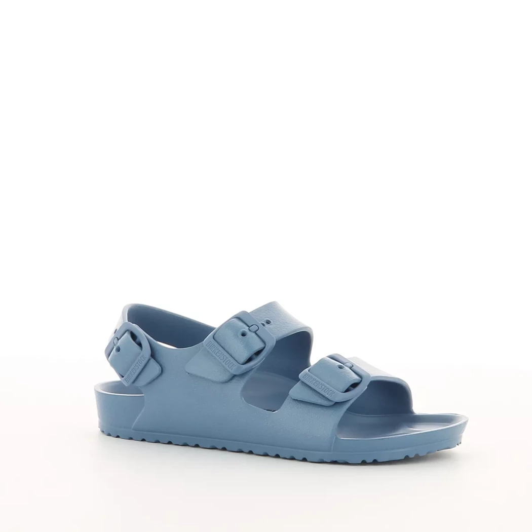 Image (1) de la chaussures Birkenstock - Sandales et Nu-Pieds Bleu en Caoutchouc