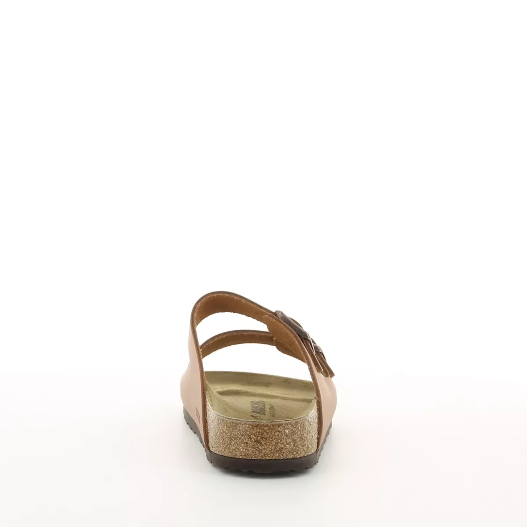 Image (3) de la chaussures Birkenstock - Mules et Sabots Cuir naturel / Cognac en Cuir synthétique