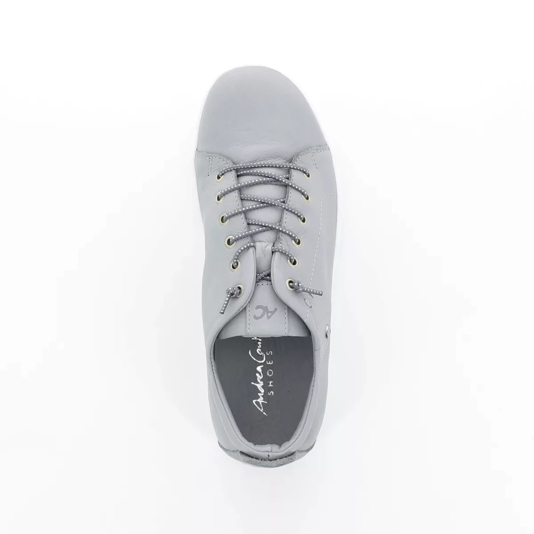 Image (6) de la chaussures Andrea Conti - Baskets Gris en Cuir