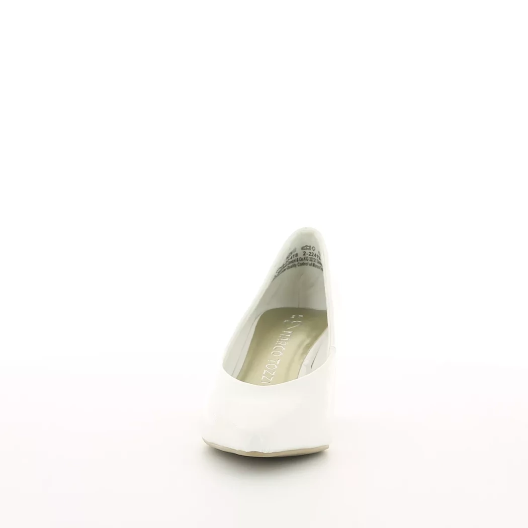 Image (5) de la chaussures Marco Tozzi - Escarpins Blanc en Cuir synthétique