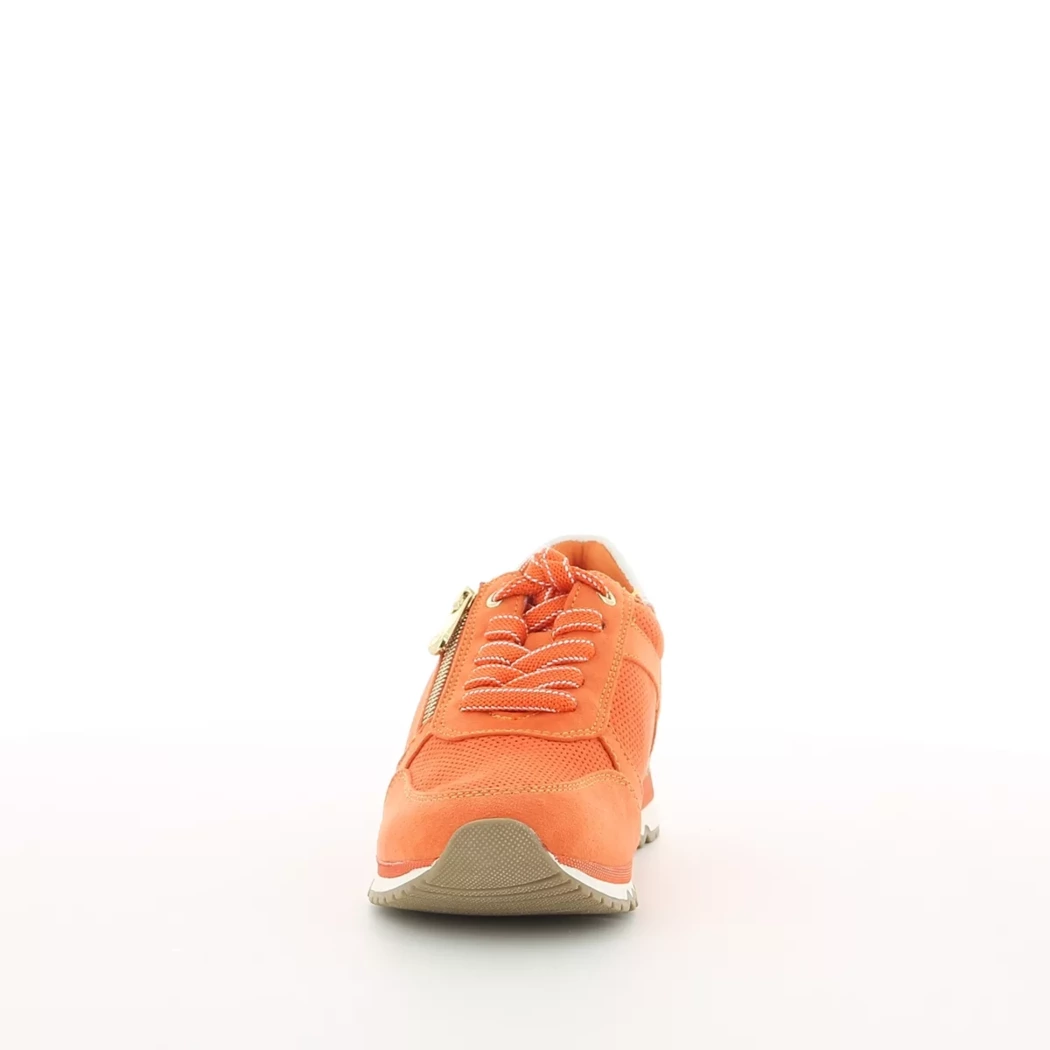 Image (5) de la chaussures Marco Tozzi - Baskets Orange en Cuir synthétique