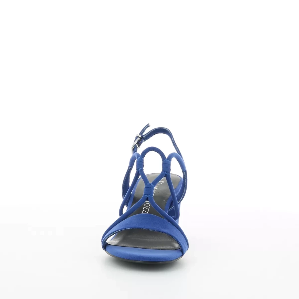 Image (5) de la chaussures Marco Tozzi - Sandales et Nu-Pieds Bleu en Cuir synthétique