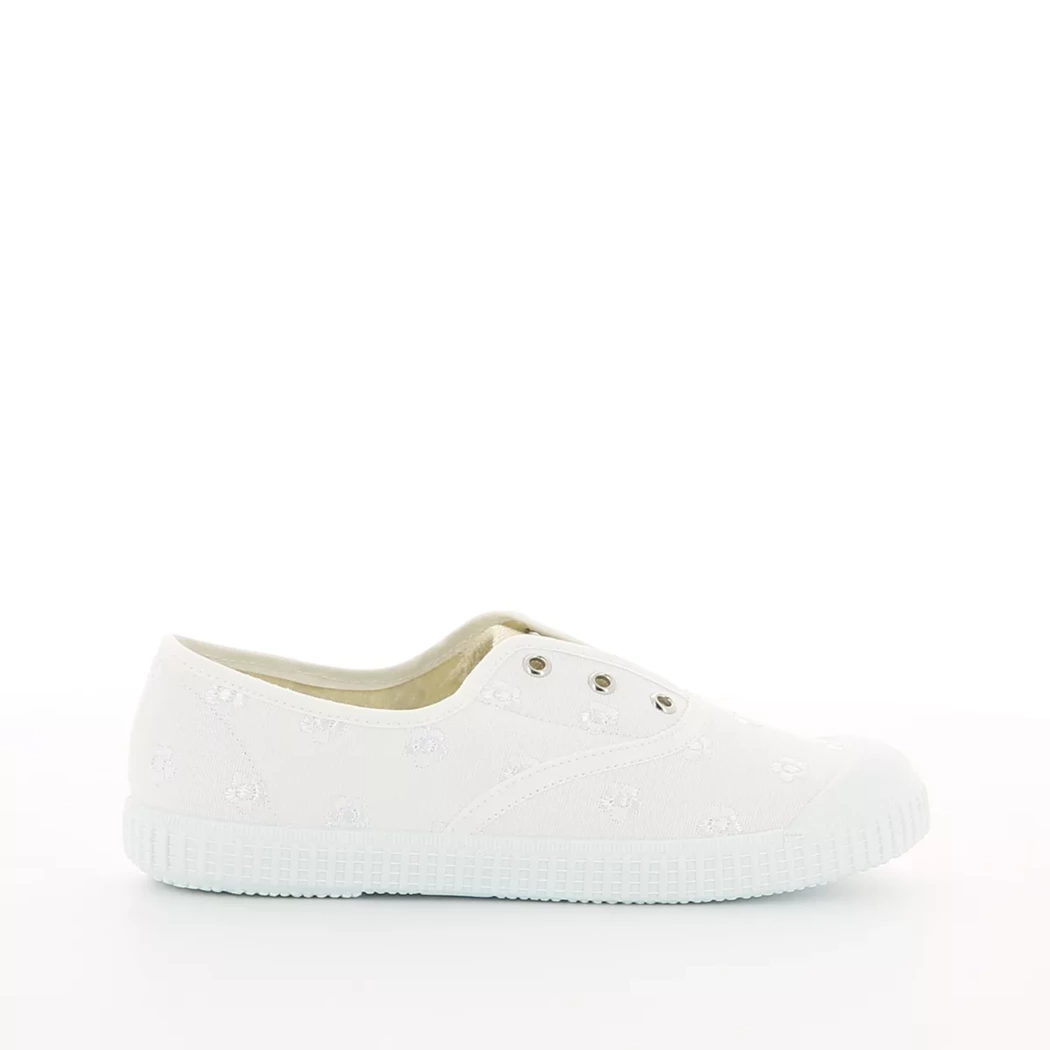 Image (2) de la chaussures Kmins - Baskets Blanc en Textile