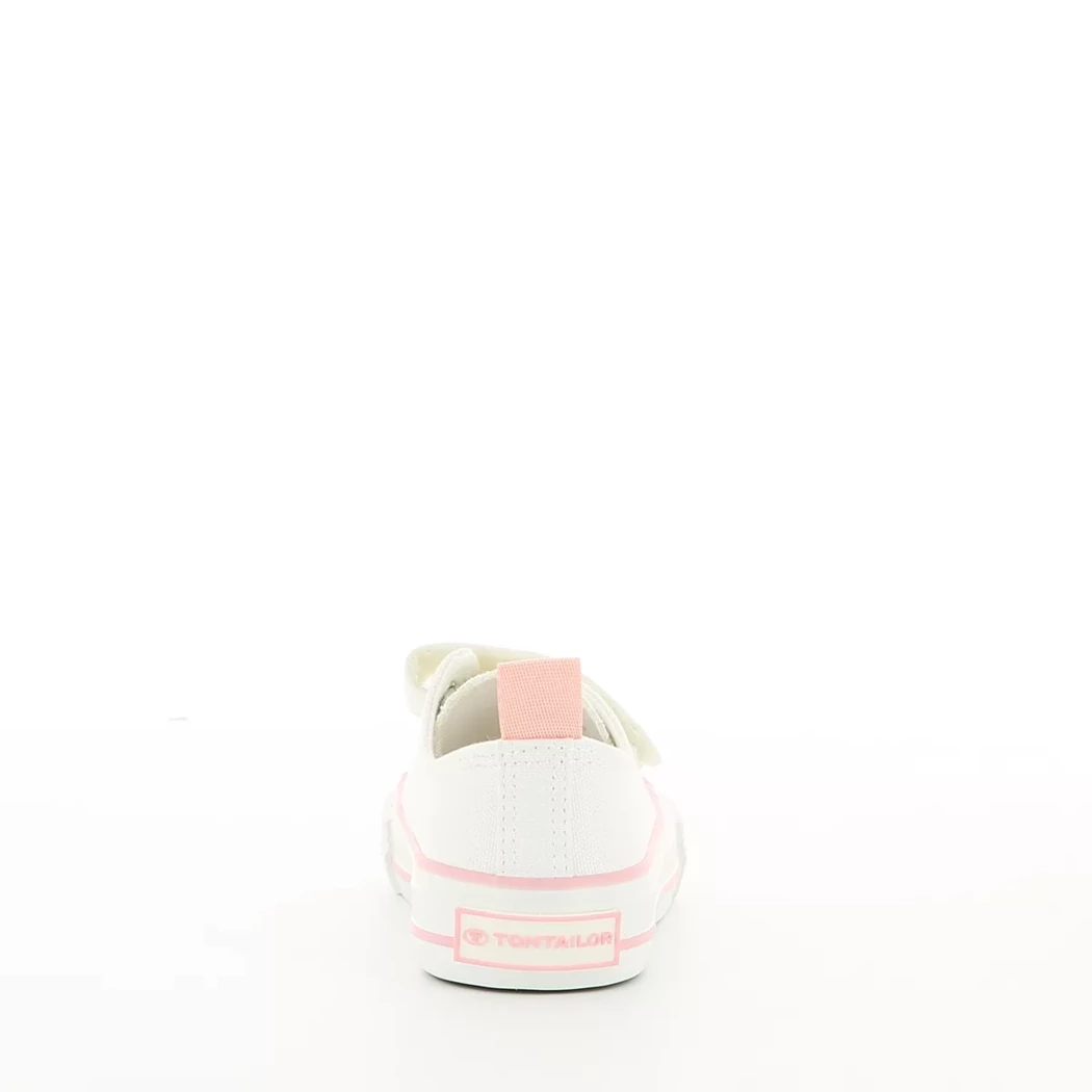 Image (3) de la chaussures Tom Tailor - Baskets Blanc en Textile