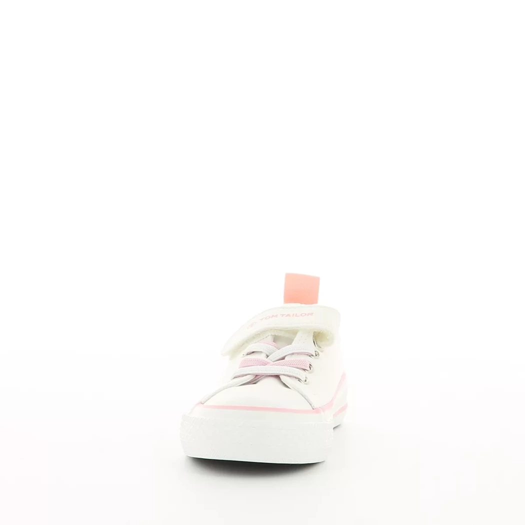 Image (5) de la chaussures Tom Tailor - Baskets Blanc en Textile