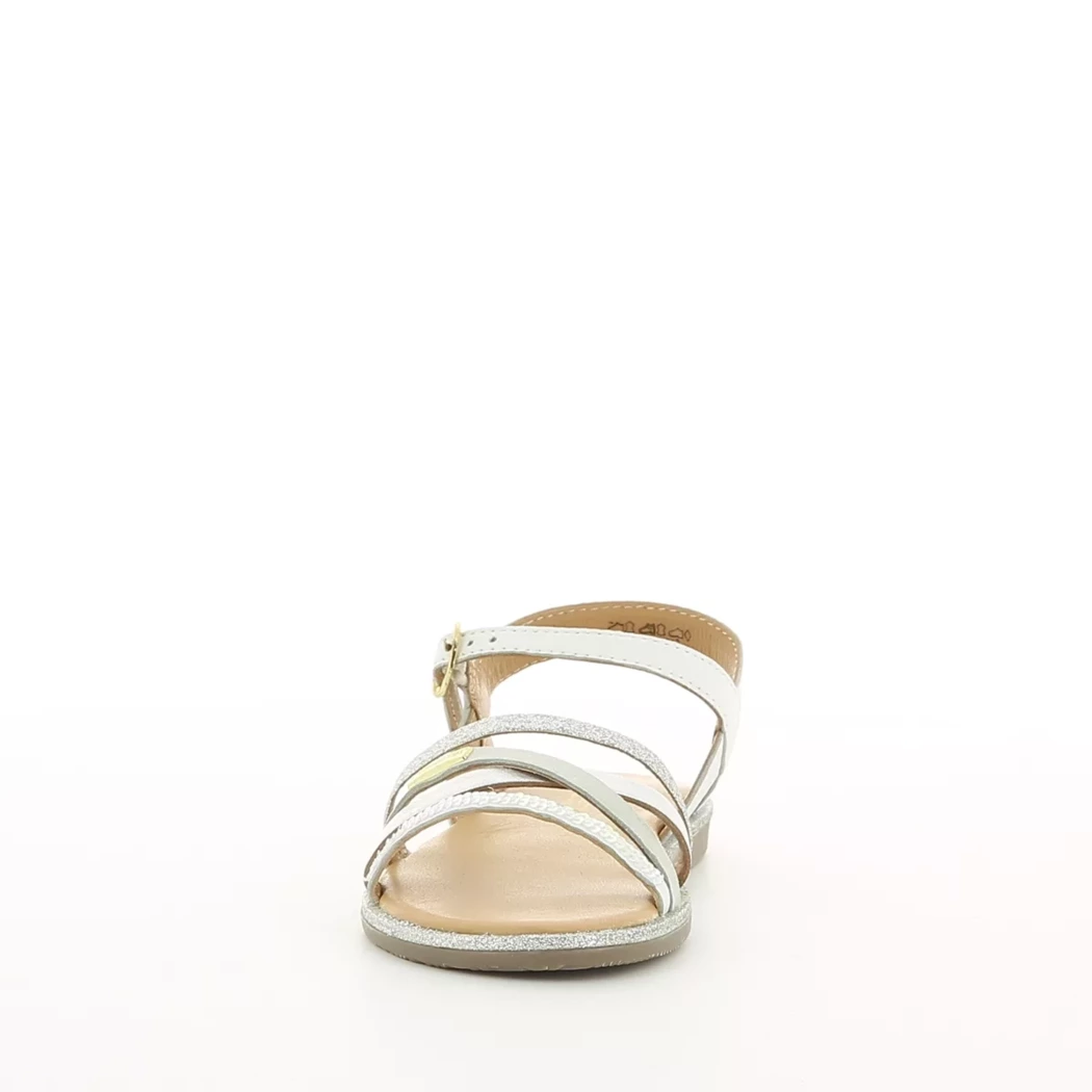 Image (5) de la chaussures Les Tropeziennes - Sandales et Nu-Pieds Blanc en Cuir