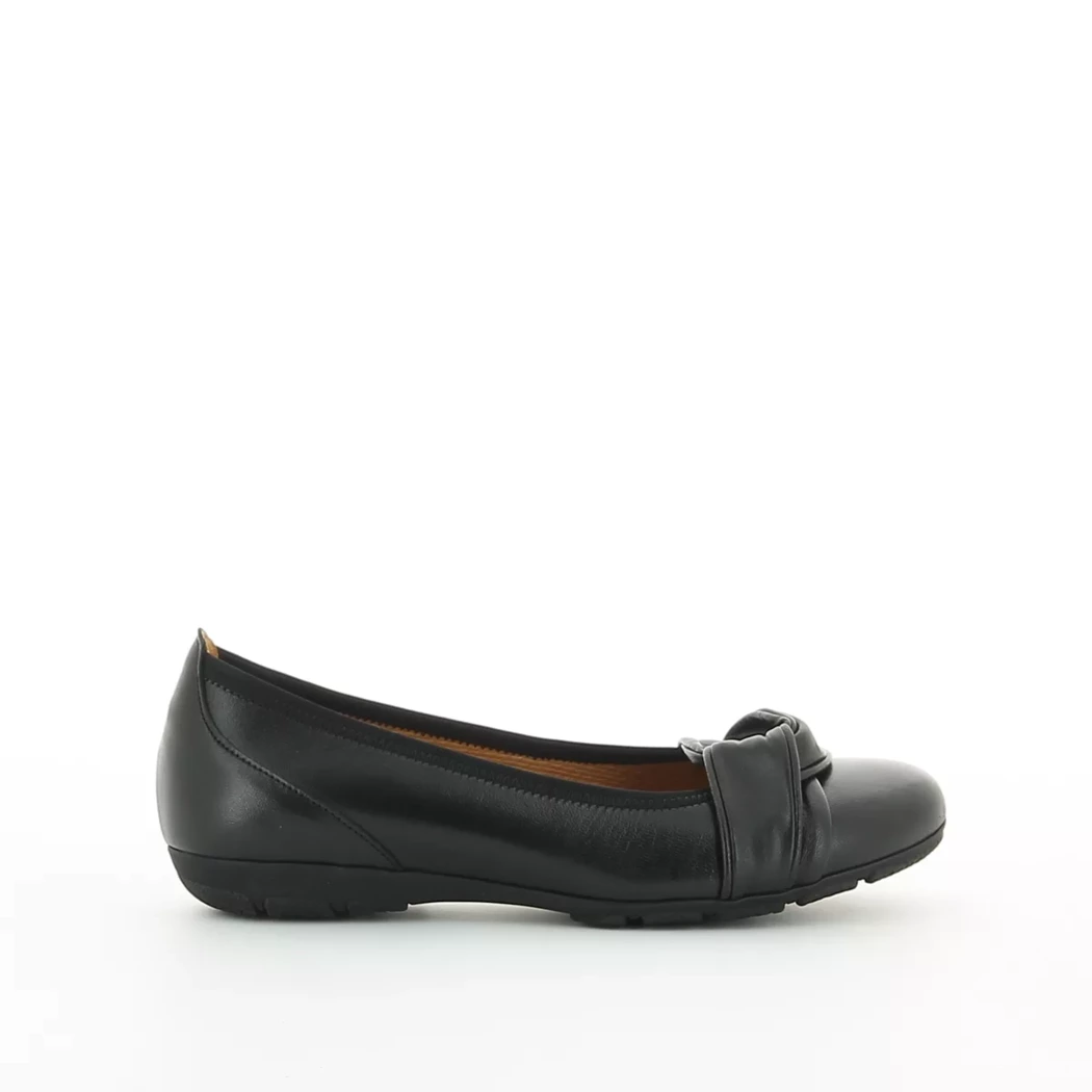 Image (2) de la chaussures Gabor - Ballerines Noir en Cuir