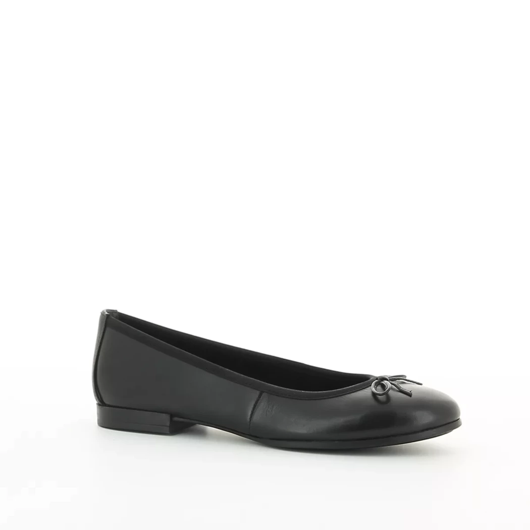 Image (1) de la chaussures Tamaris - Ballerines Noir en Cuir
