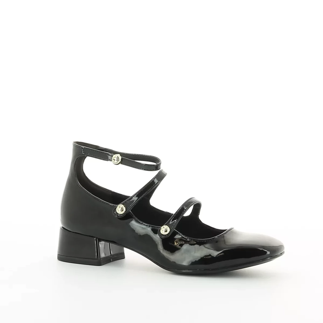 Image (1) de la chaussures Tamaris - Ballerines Noir en Cuir synthétique
