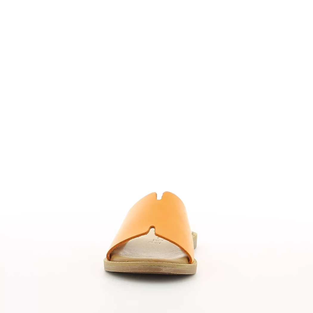 Image (5) de la chaussures Tamaris - Mules et Sabots Orange en Cuir