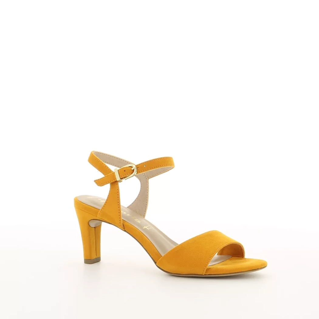 Image (1) de la chaussures Tamaris - Sandales et Nu-Pieds Orange en Cuir synthétique