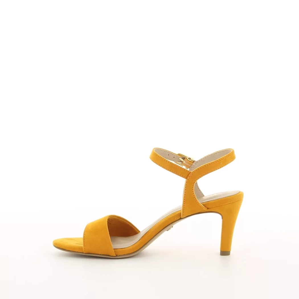 Image (4) de la chaussures Tamaris - Sandales et Nu-Pieds Orange en Cuir synthétique