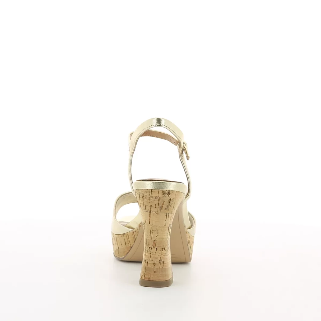 Image (3) de la chaussures Tamaris - Sandales et Nu-Pieds Or / Bronze / Platine en Cuir