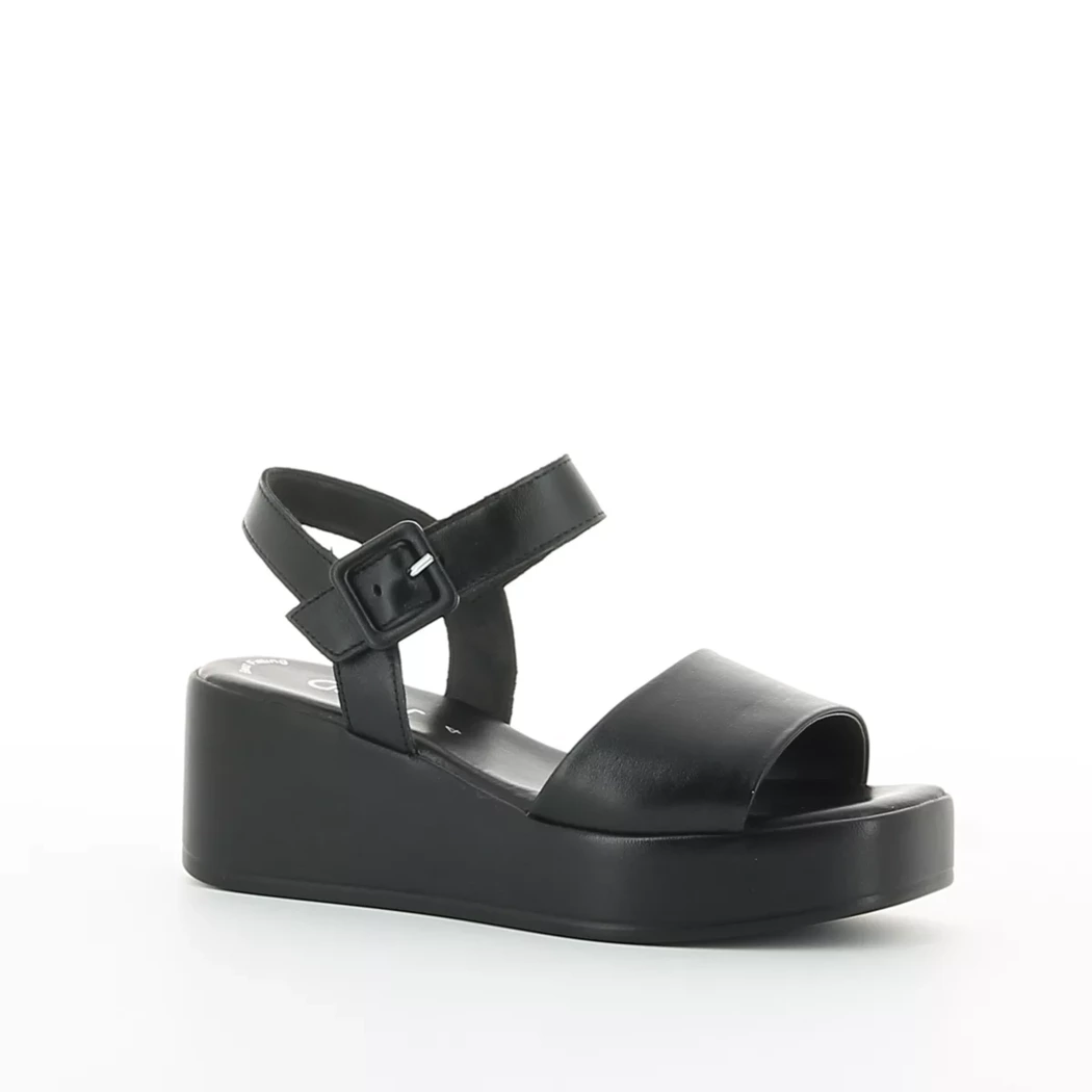 Image (1) de la chaussures Gabor - Sandales et Nu-Pieds Noir en Cuir