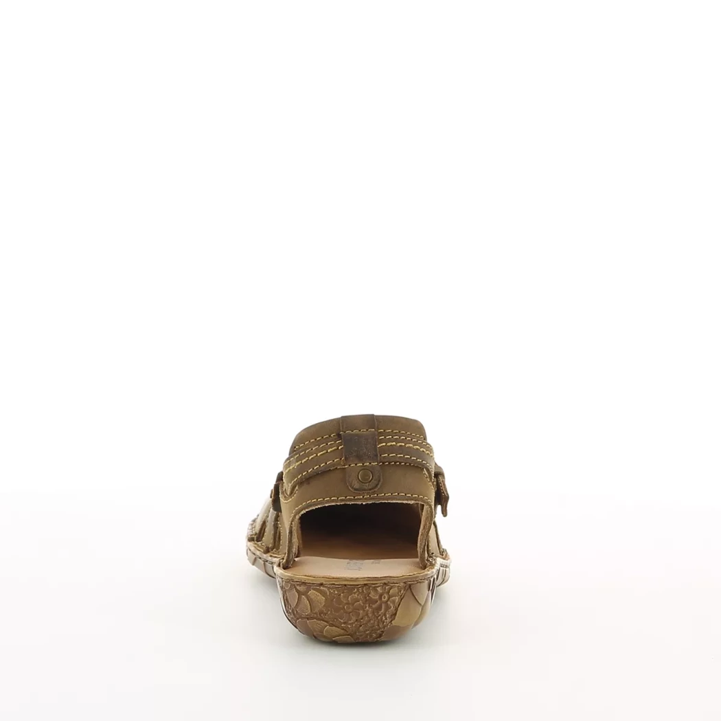 Image (3) de la chaussures Josef Seibel - Escarpins Cuir naturel / Cognac en Cuir