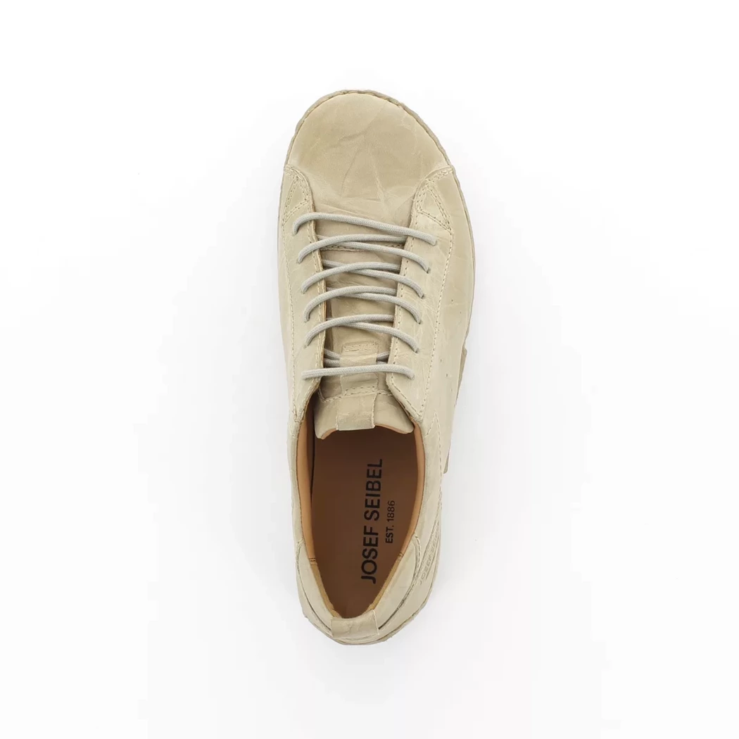 Image (6) de la chaussures Josef Seibel - Chaussures à lacets Beige en Cuir