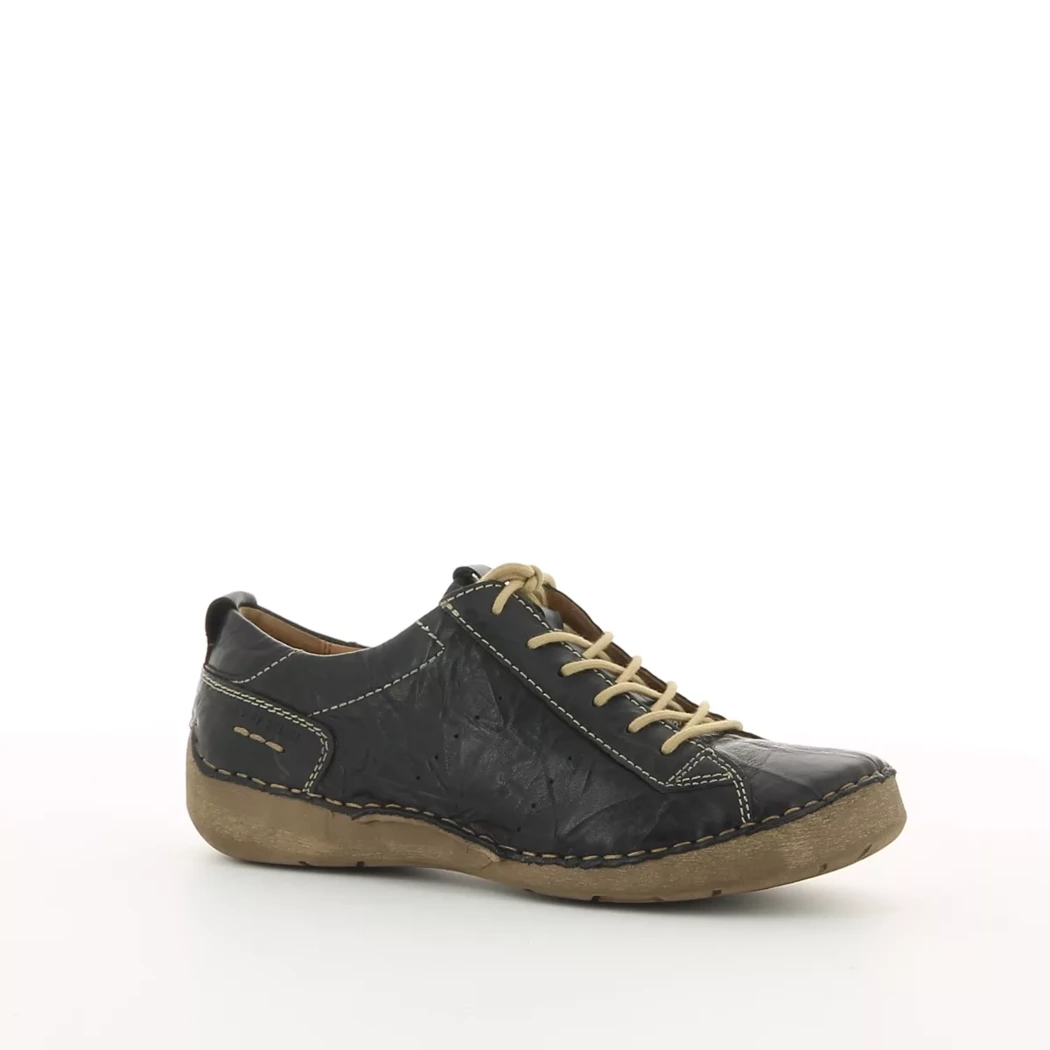 Image (1) de la chaussures Josef Seibel - Chaussures à lacets Noir en Cuir