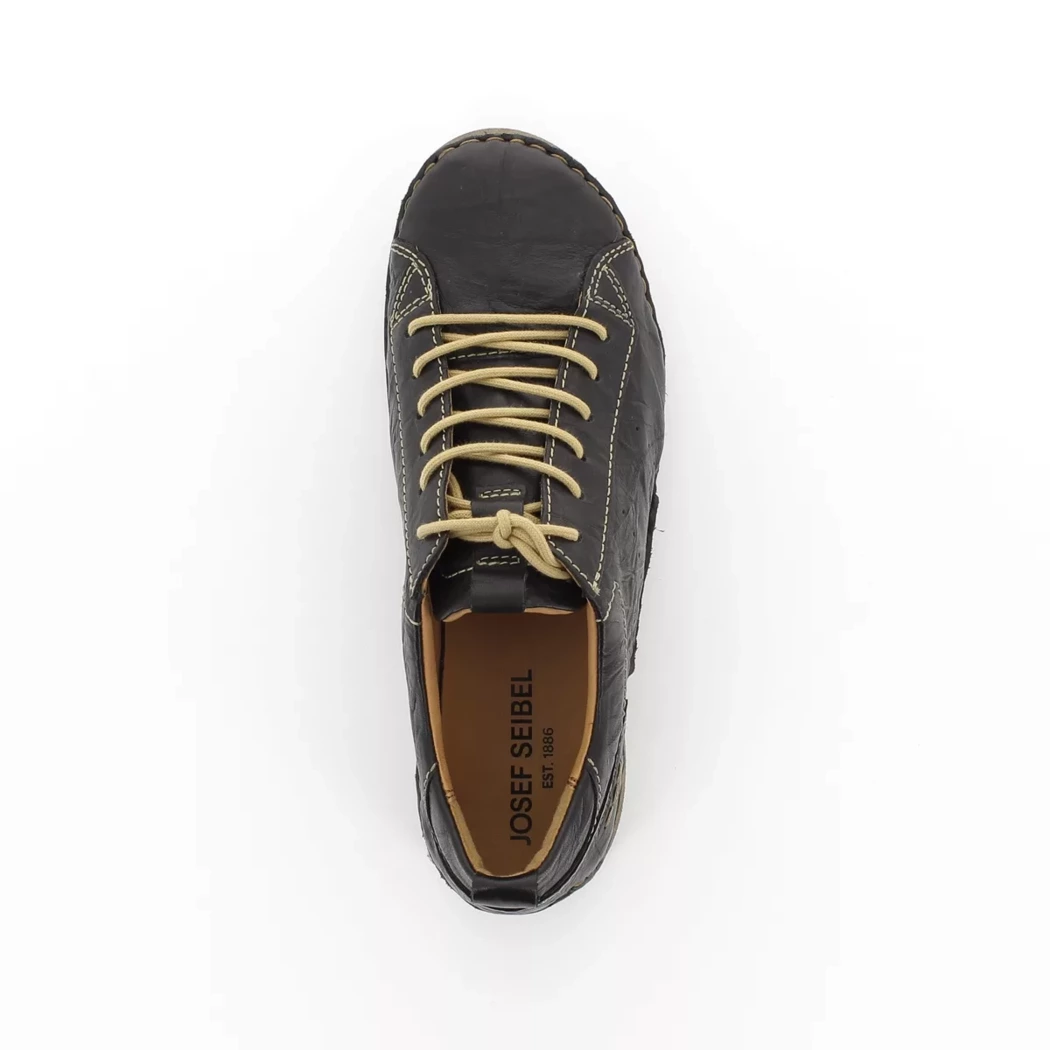 Image (6) de la chaussures Josef Seibel - Chaussures à lacets Noir en Cuir