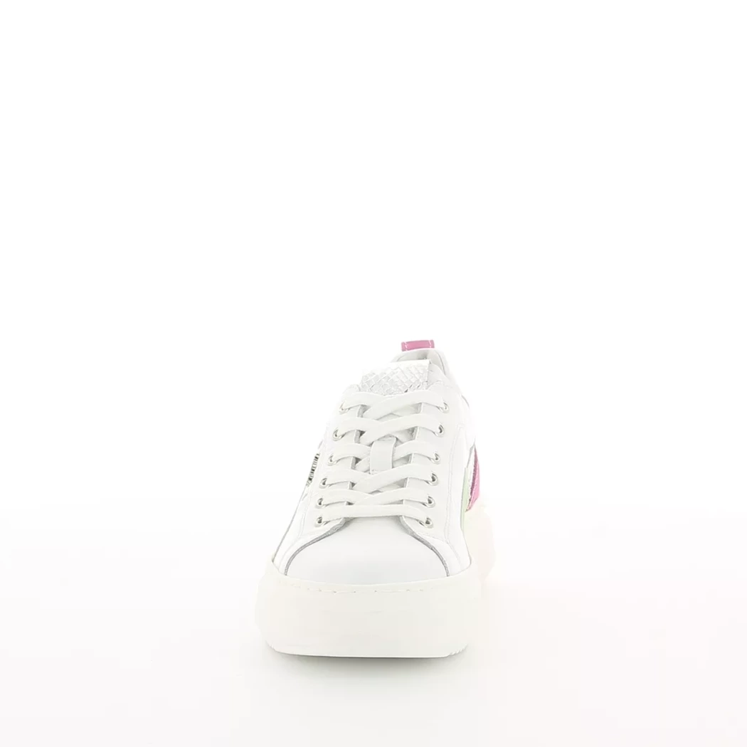 Image (5) de la chaussures Nero Giardini - Baskets Blanc en Cuir