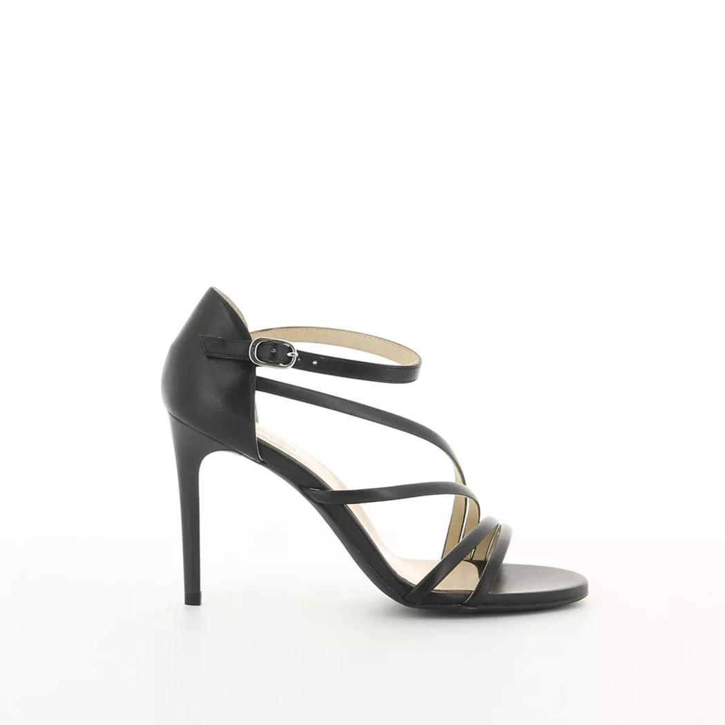 Image (2) de la chaussures Nero Giardini - Sandales et Nu-Pieds Noir en Cuir
