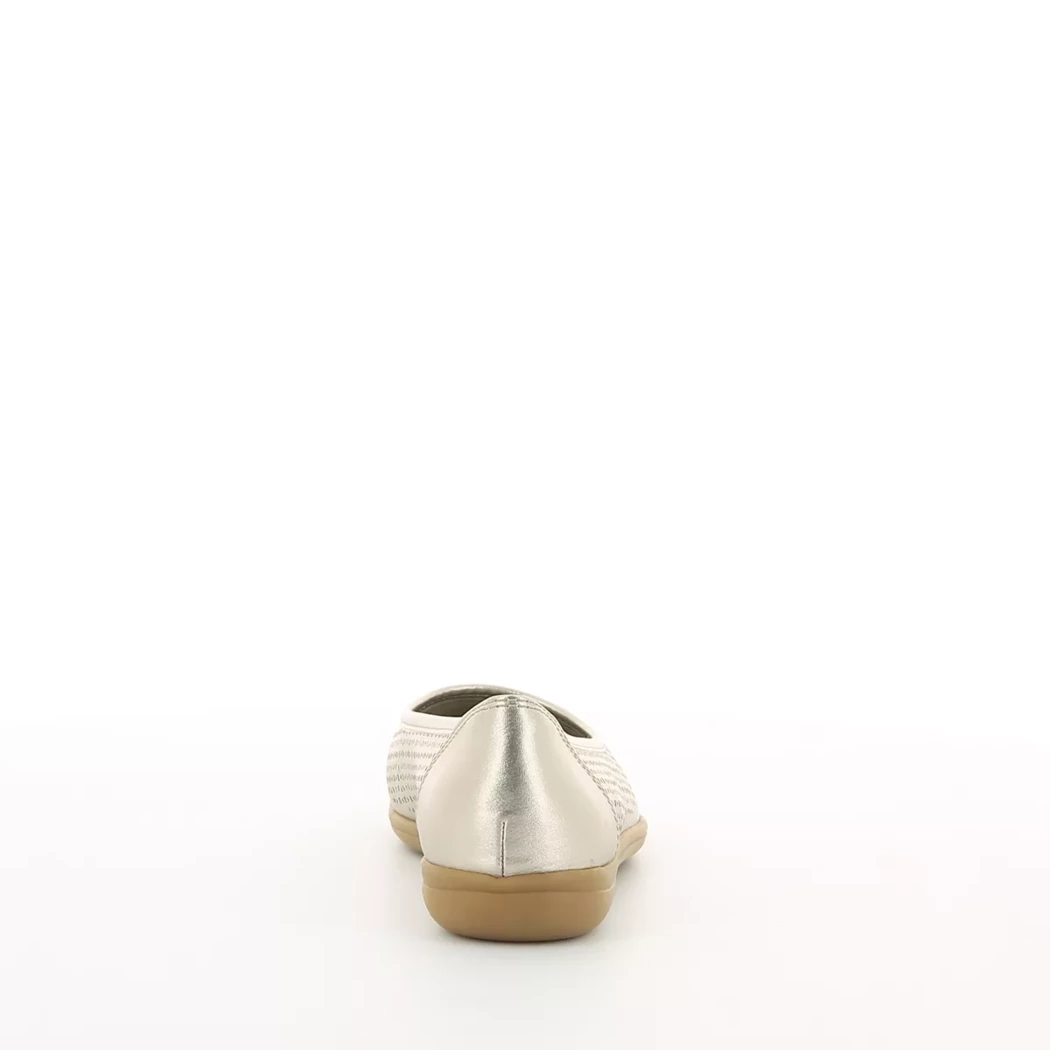 Image (3) de la chaussures Jana - Ballerines Or / Bronze / Platine en Cuir synthétique