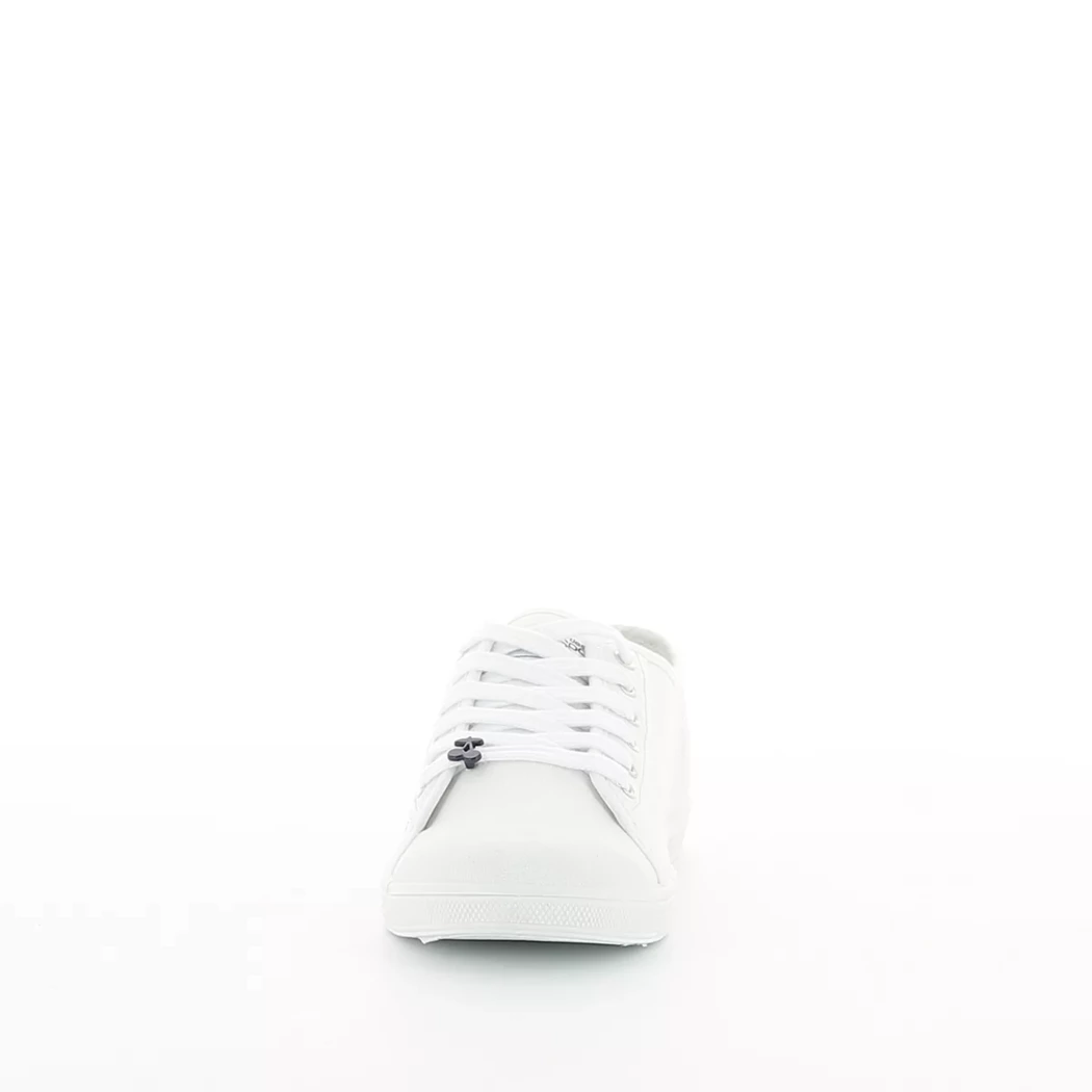 Image (5) de la chaussures Le Temps des Cerises - Baskets Blanc en Textile