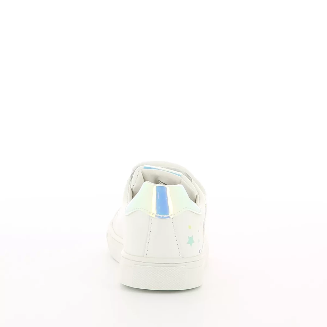 Image (3) de la chaussures Little David - Baskets Blanc en Cuir synthétique