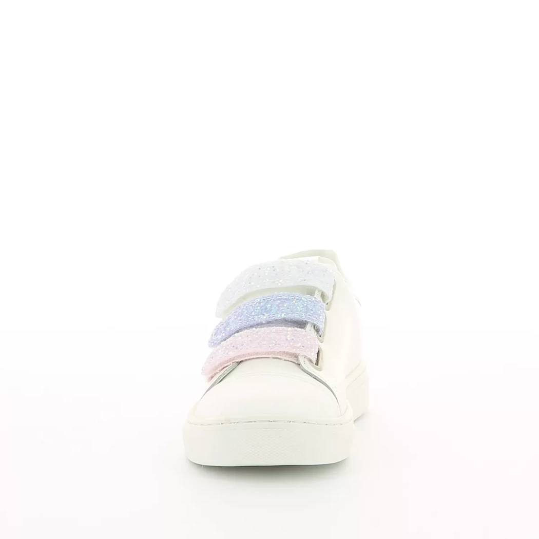 Image (5) de la chaussures Little David - Baskets Blanc en Cuir synthétique