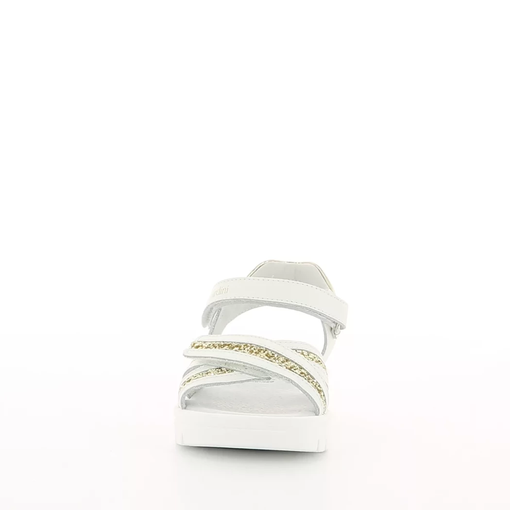 Image (5) de la chaussures Nero Giardini Junior - Sandales et Nu-Pieds Blanc en Cuir