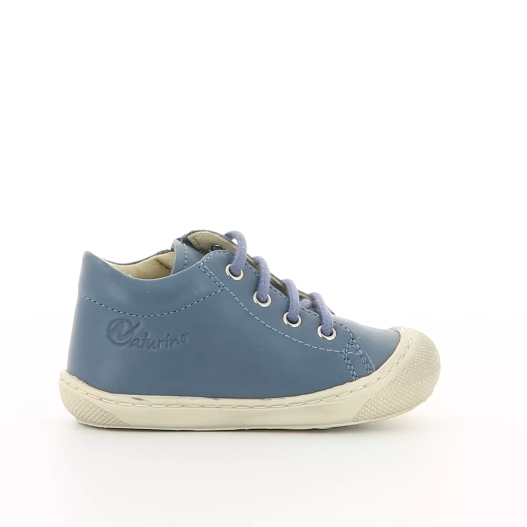 Image (2) de la chaussures Naturino - Bottines Bleu en Cuir