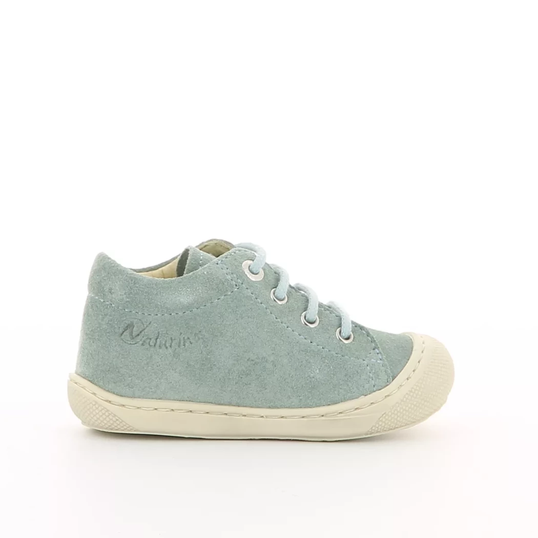 Image (2) de la chaussures Naturino - Bottines Bleu en Cuir nubuck