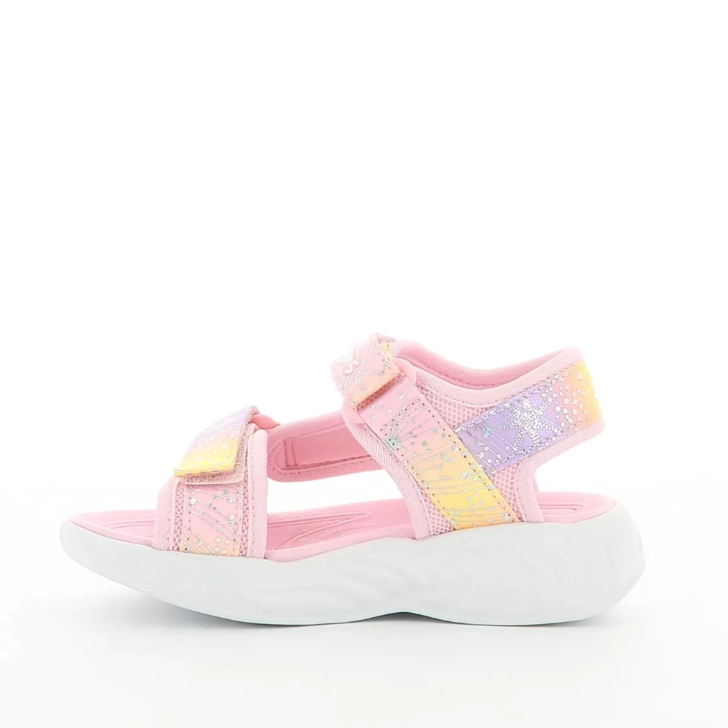 Image (4) de la chaussures Skechers - Sandales et Nu-Pieds Rose en Nylon