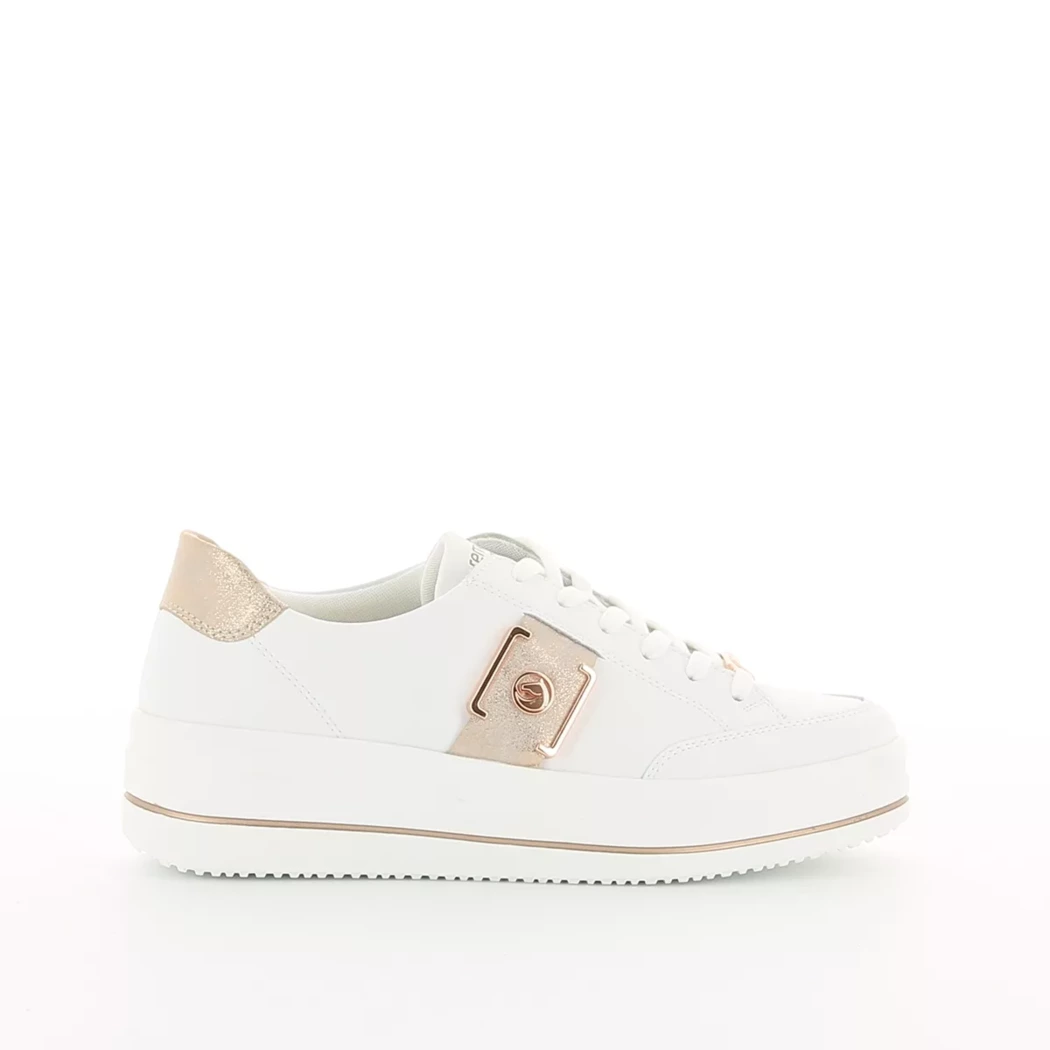 Image (2) de la chaussures Remonte - Baskets Blanc en Cuir