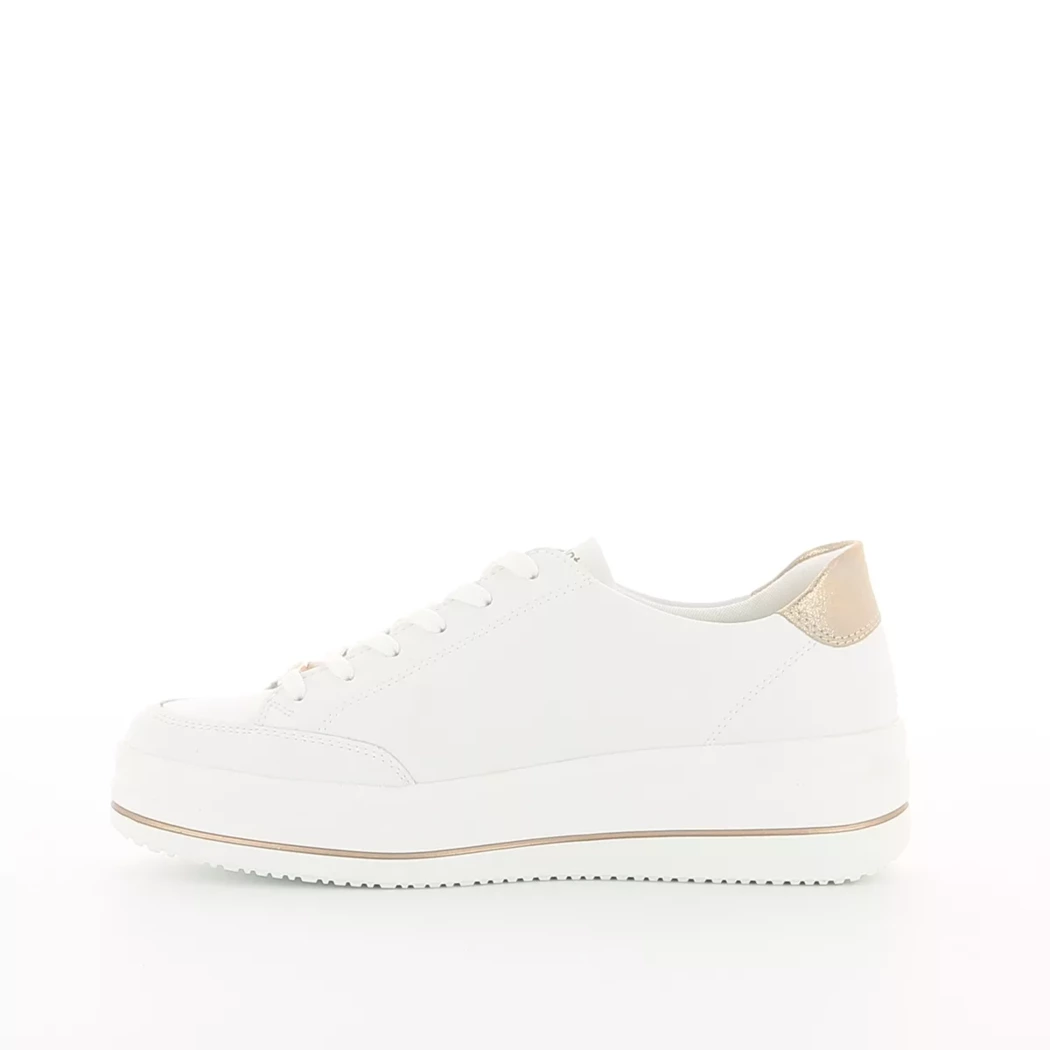 Image (4) de la chaussures Remonte - Baskets Blanc en Cuir