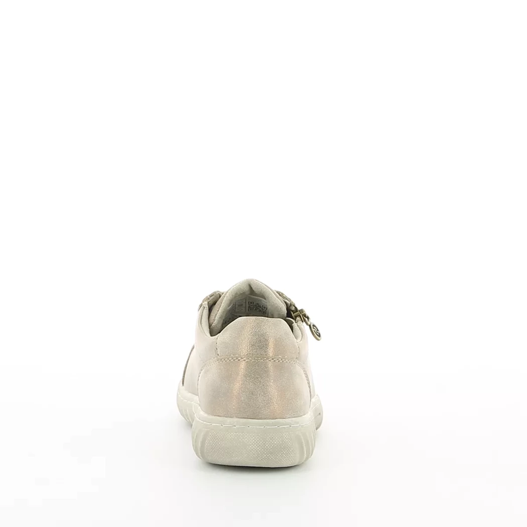 Image (3) de la chaussures Romika - Baskets Or / Bronze / Platine en Cuir synthétique