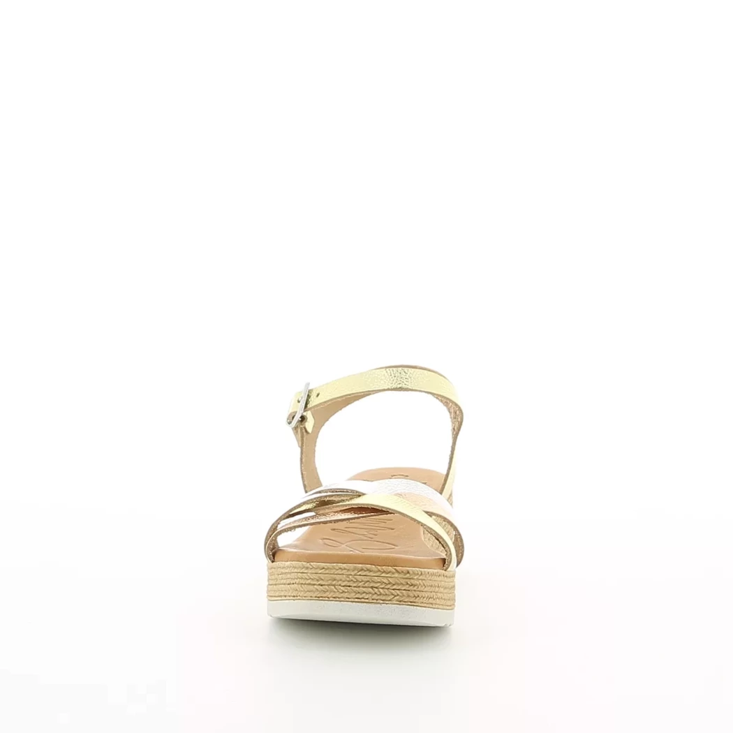 Image (5) de la chaussures Oh! My Sandals - Sandales et Nu-Pieds Or / Bronze / Platine en Cuir