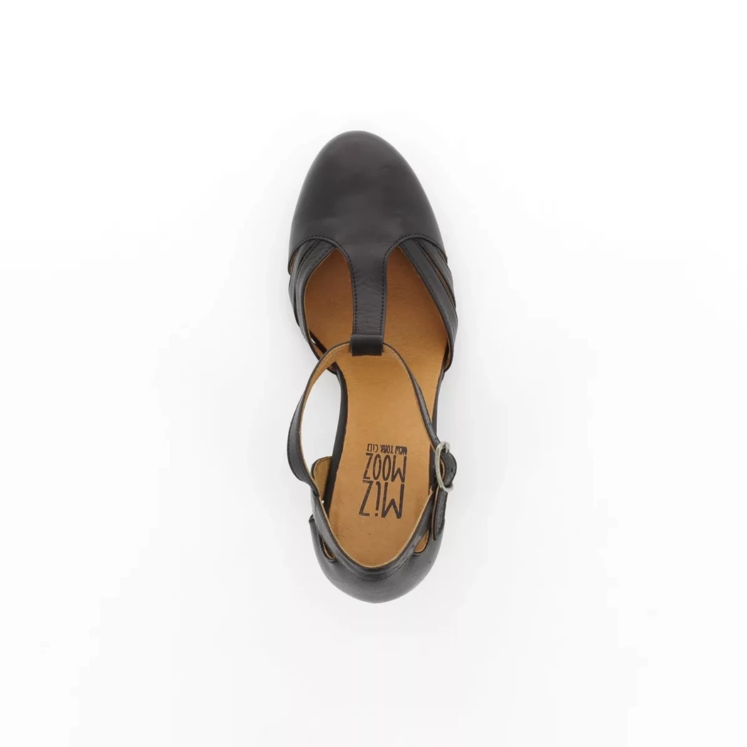Image (6) de la chaussures Miz Mooz - Escarpins Noir en Cuir