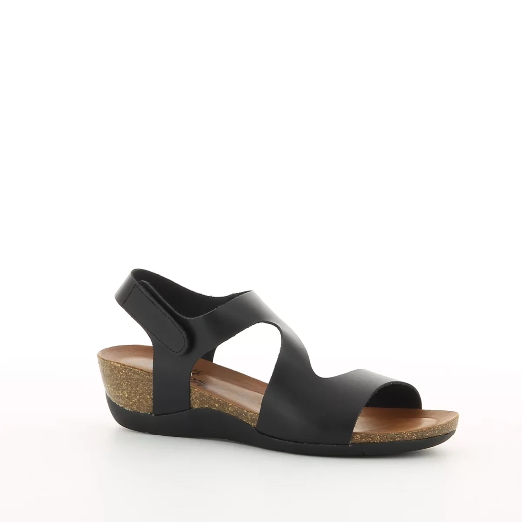 Image (1) de la chaussures Cosmos Comfort - Sandales et Nu-Pieds Noir en Cuir