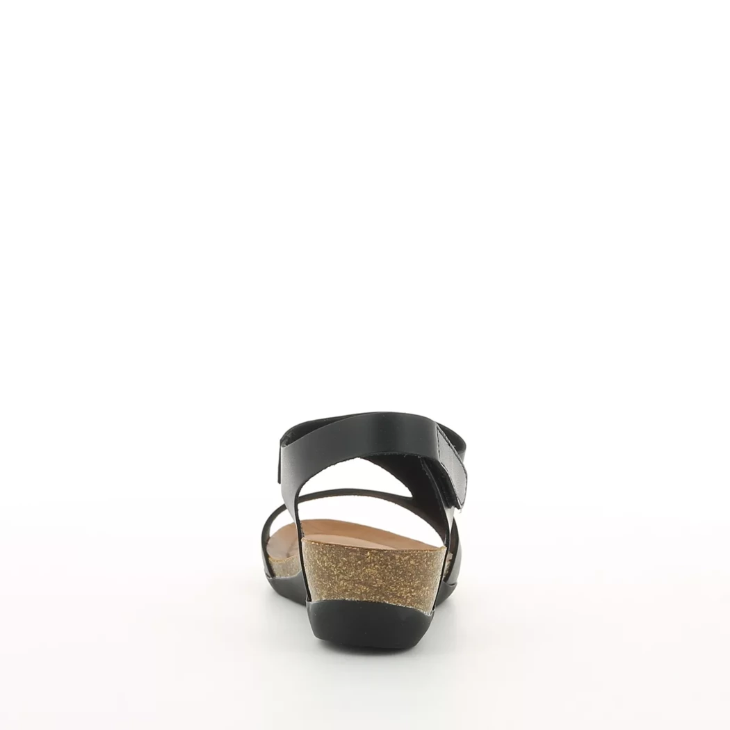 Image (3) de la chaussures Cosmos Comfort - Sandales et Nu-Pieds Noir en Cuir