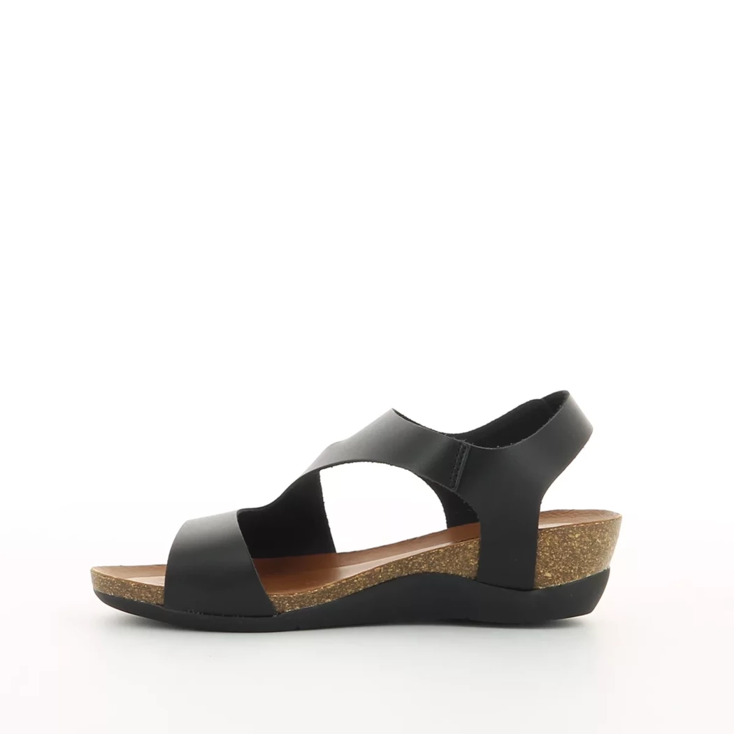 Image (4) de la chaussures Cosmos Comfort - Sandales et Nu-Pieds Noir en Cuir