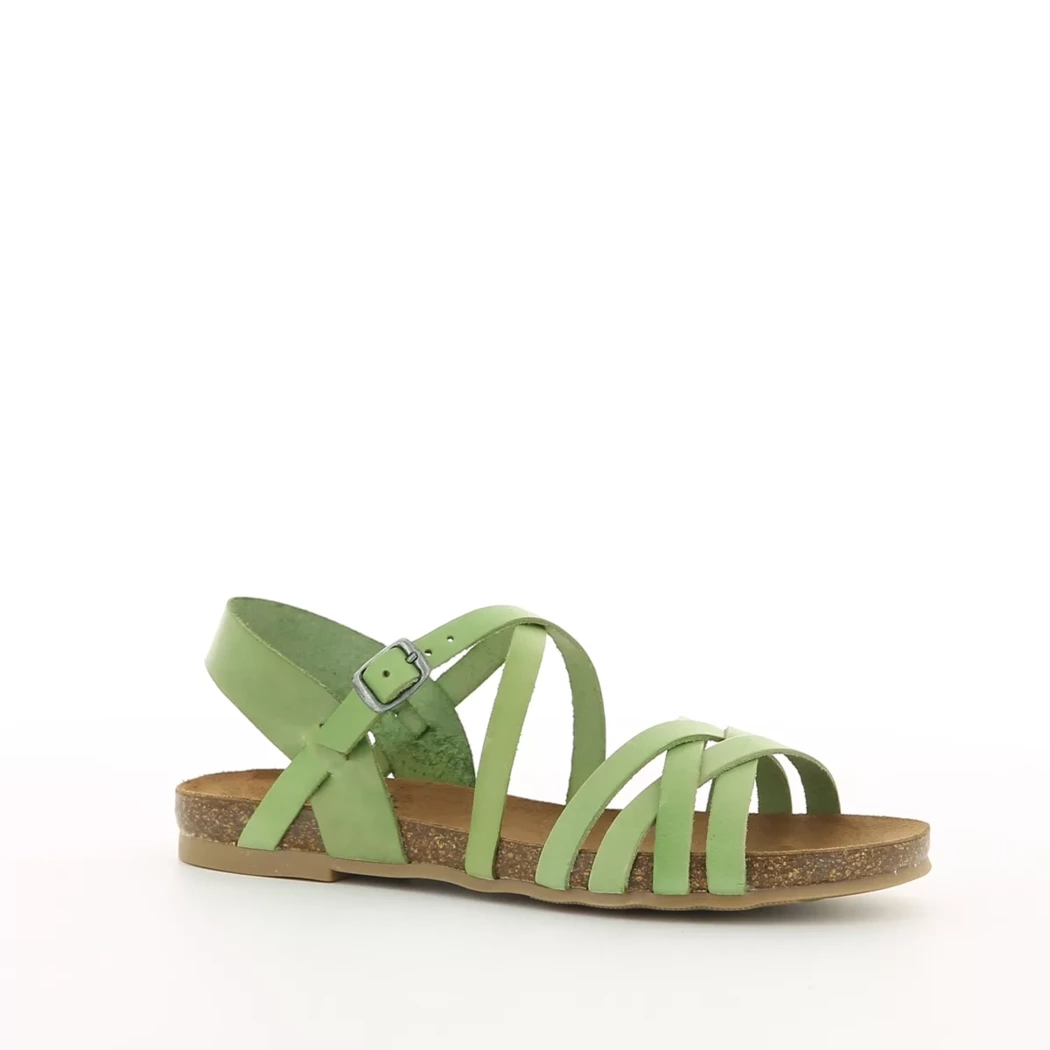 Image (1) de la chaussures Cosmos Comfort - Sandales et Nu-Pieds Vert en Cuir
