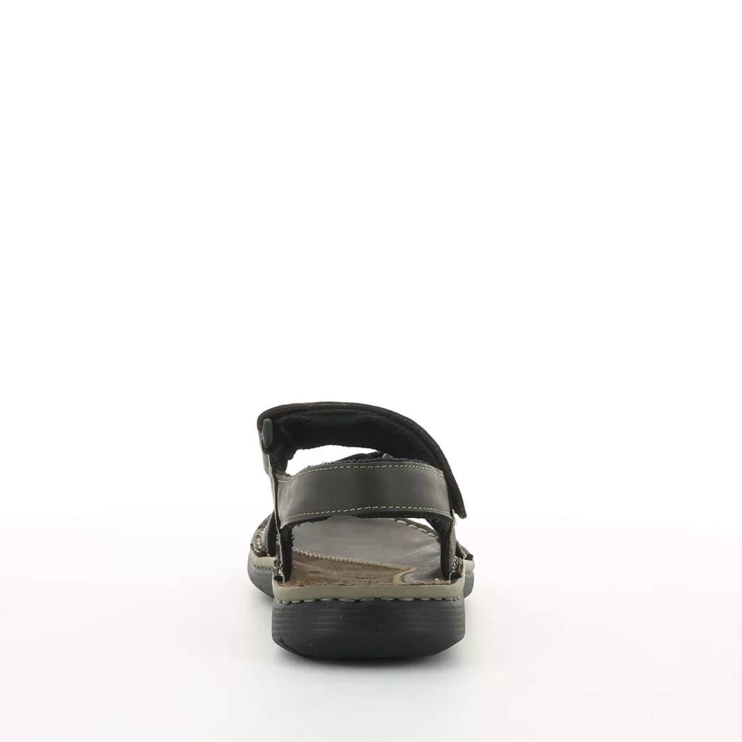 Image (3) de la chaussures Calba - Sandales et Nu-Pieds Marron en Cuir