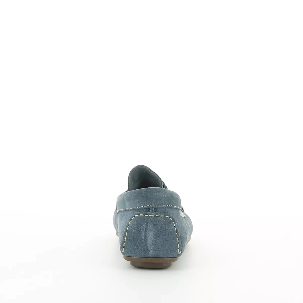 Image (3) de la chaussures Riverwoods - Mocassins Bleu en Cuir nubuck