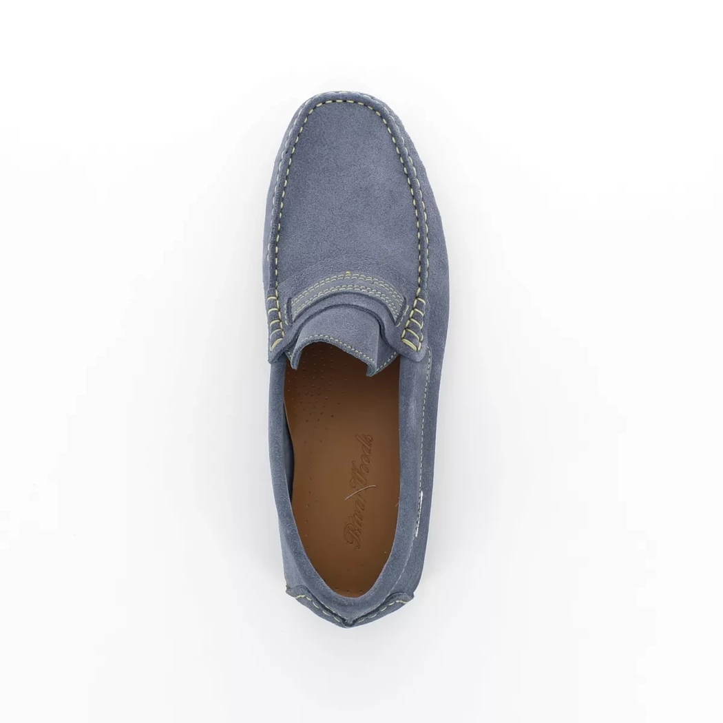 Image (6) de la chaussures Riverwoods - Mocassins Bleu en Cuir nubuck