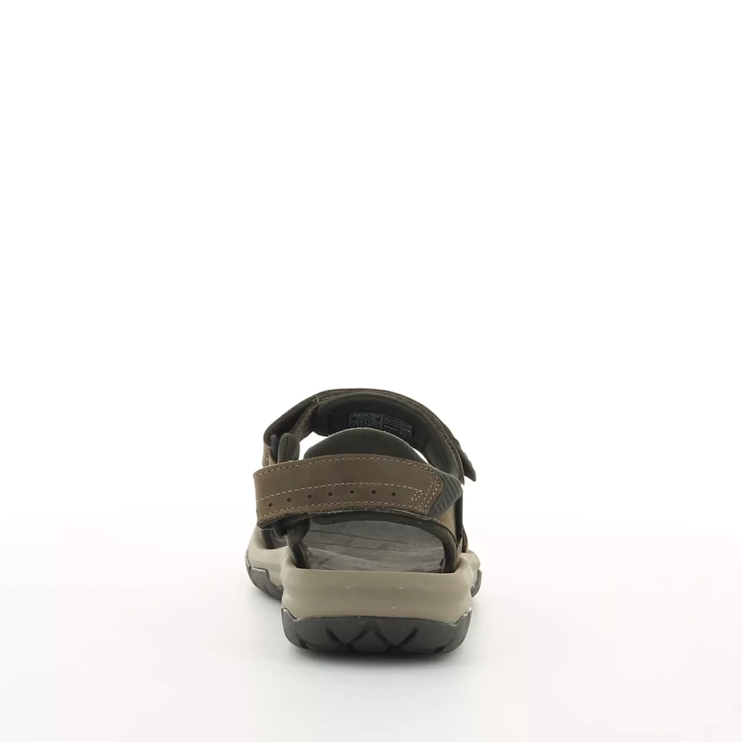 Image (3) de la chaussures Teva - Sandales et Nu-Pieds Marron en Cuir