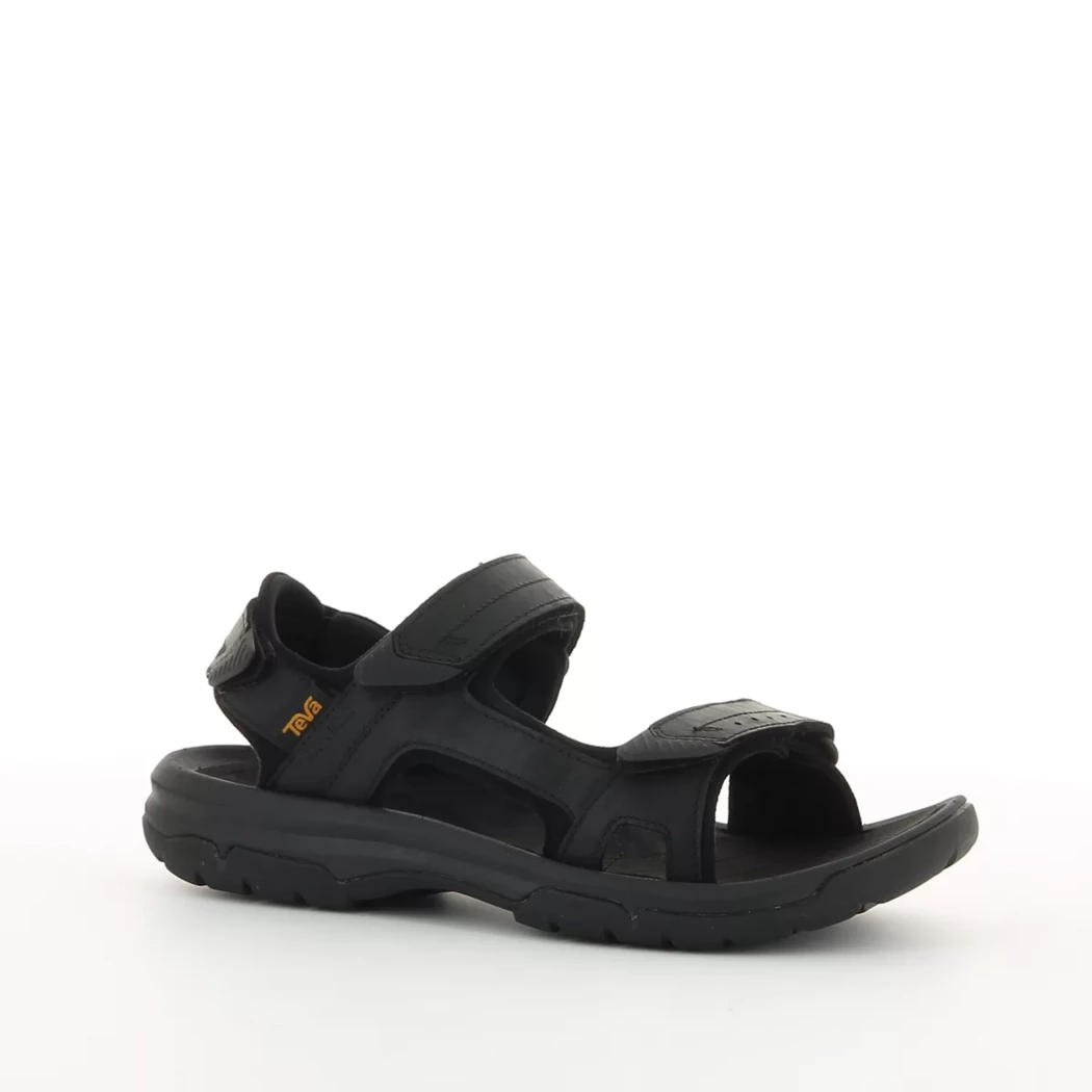 Image (1) de la chaussures Teva - Sandales et Nu-Pieds Noir en Cuir