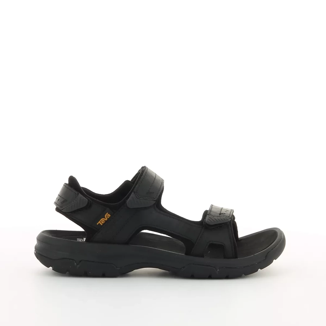Image (2) de la chaussures Teva - Sandales et Nu-Pieds Noir en Cuir