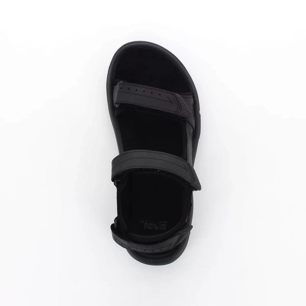 Image (6) de la chaussures Teva - Sandales et Nu-Pieds Noir en Cuir
